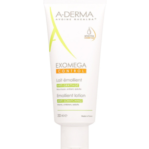 A-Derma Exomega Control Lait émollient – 200 ml Promo Parapharmacie Casablanca Maroc - Medical Media Store