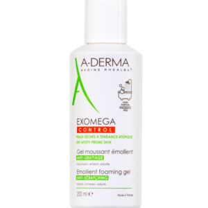 A-derma Exomega Gel moussant émollient anti-grattage 200 ml Promo Parapharmacie Casablanca Maroc - Medical Media Store