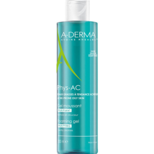 A-Derma Phys-AC gel moussant 200ml Promo Parapharmacie Casablanca Maroc - Medical Media Store