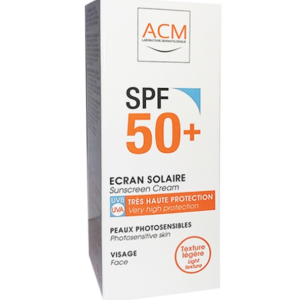 Acm écran solaire Spf 50+ – 50 ml Promo Parapharmacie Casablanca Maroc - Medical Media Store