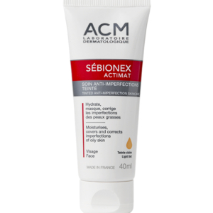 Acm Sébionex Actimat – Teinte claire – 40 ml Promo Parapharmacie Casablanca Maroc - Medical Media Store