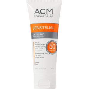 Acm Sensitélial Gel solaire Spf 50 – 40 ml Promo Parapharmacie Casablanca Maroc - Medical Media Store