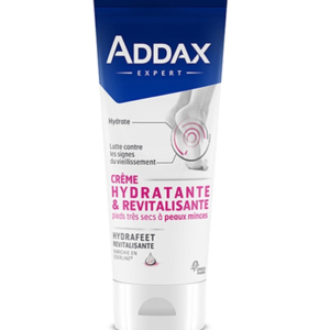 Addax Hydrafeet Crème hydratante et revitalisante – 100 ml Promo Parapharmacie Casablanca Maroc - Medical Media Store