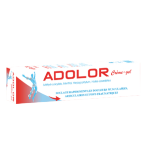 Adolor crème gel anti douleur 75g Promo Parapharmacie Casablanca Maroc - Medical Media Store