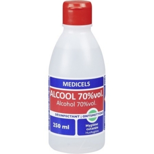 Alcool 70% 250Ml medicels Promo Parapharmacie Casablanca Maroc - Medical Media Store