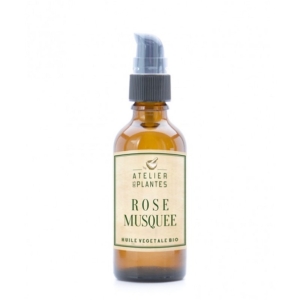 Atelier Des plantes HUILE DE ROSE MUSQUEE 50ml BIO Promo Parapharmacie Casablanca Maroc - Medical Media Store