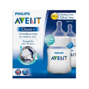 Avent Biberon Ant-Colic 0m 125ml Scf810/62 Twin Pack Promo Parapharmacie Casablanca Maroc - Medical Media Store