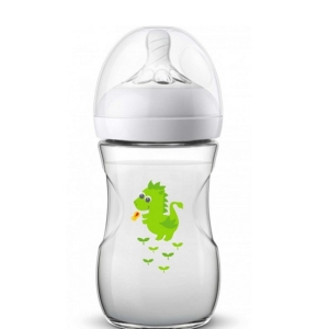 AVENT NATURAL BIBERON DEBIT LENT DES 1 MOIS Dragon 260ML Promo Parapharmacie Casablanca Maroc - Medical Media Store