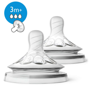 Avent – SCF043/27 – Tétine Natural 3 mois et + (Débit Moyen) 1 Promo Parapharmacie Casablanca Maroc - Medical Media Store