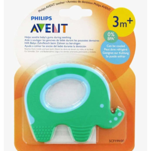 Avent – SCF199/00 – Anneau de dentition éléphant 3 mois 1 Promo Parapharmacie Casablanca Maroc - Medical Media Store