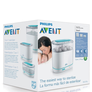 Avent – SCF284/03 – Stérilisateur électrique à vapeur 3 en 1 1 Promo Parapharmacie Casablanca Maroc - Medical Media Store