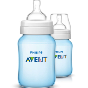 Avent – SCF565/62 – Biberon Classic + Garçon X2 260ml – 1 mois et + (Débit lent) 2 Promo Parapharmacie Casablanca Maroc - Medical Media Store