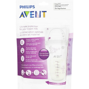 Avent – SCF603/25 – Sachets de conservation pour le lait maternel 180 ml – X25 1 Promo Parapharmacie Casablanca Maroc - Medical Media Store