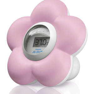 Avent – SCH550/21 – Thermomètre bain et chambre pour bébé (Rose) 2 Promo Parapharmacie Casablanca Maroc - Medical Media Store