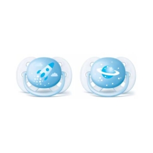 Avent Sucette ultra-douce 0-6m SCF222/21 (blue) Promo Parapharmacie Casablanca Maroc - Medical Media Store