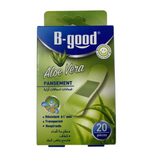 B-good pansement Aloe vera 20pcs/unites Promo Parapharmacie Casablanca Maroc - Medical Media Store