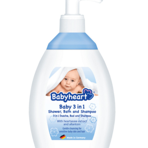 BABYHEART GEL POUR BÉBÉ 3-EN-1 DOUCHE BAIN ET SHAMPOING 250ML Promo Parapharmacie Casablanca Maroc - Medical Media Store
