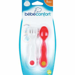Bebe Confort – 2 Couverts d’apprentissage ergonomiques – Sport (9M +) 1 Promo Parapharmacie Casablanca Maroc - Medical Media Store