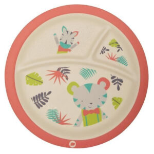 Bebe Confort – Assiette en Bambou avec compartiments – Jungle Vibes (18M +) 1 Promo Parapharmacie Casablanca Maroc - Medical Media Store