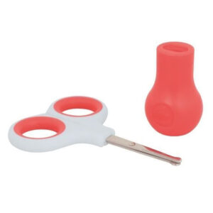 Bebe Confort – Ciseaux avec bouts arrondis – Rouge et blanc (1M +) 1 Promo Parapharmacie Casablanca Maroc - Medical Media Store