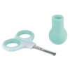 Bebe Confort – Ciseaux de sécurité avec base – Bleu Sailor (1-24 M) 1 Promo Parapharmacie Casablanca Maroc - Medical Media Store