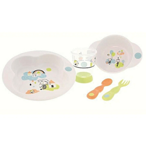 Bebe Confort – Set de repas – Under the Rainbow (18M +) 2 Promo Parapharmacie Casablanca Maroc - Medical Media Store