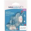 Bebe Confort – Sucettes réversibles en silicone (x2) – Gris (0-6M +) 1 Promo Parapharmacie Casablanca Maroc - Medical Media Store