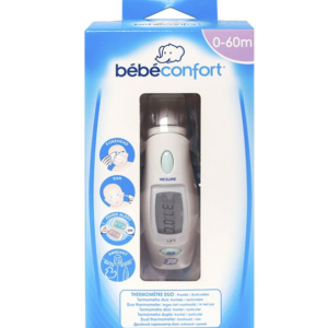 Bebe Confort – Thermomètre Duo frontal + Auriculaire (0M +) 1 Promo Parapharmacie Casablanca Maroc - Medical Media Store