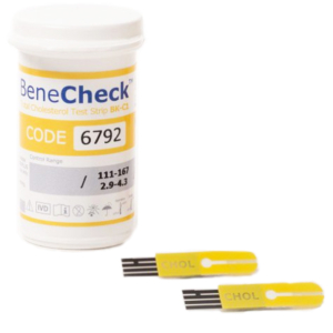 Benecheck – Bandelettes Cholesterol (x10) 2 Promo Parapharmacie Casablanca Maroc - Medical Media Store