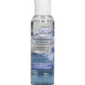 Bio Seasons – Démaquillant Biphasé Yeux & Lèvres – 100 ml Promo Parapharmacie Casablanca Maroc - Medical Media Store