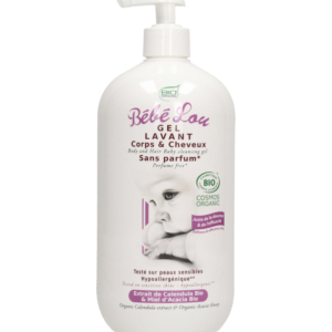Bio Seasons – Gel Lavant Corps & Cheveux Bébé Lou – 1L Promo Parapharmacie Casablanca Maroc - Medical Media Store