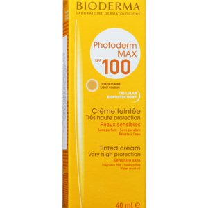 Bioderma – Photoderm Max Crème Teinte Claire Spf 100 – 40 ml 2 Promo Parapharmacie Casablanca Maroc - Medical Media Store