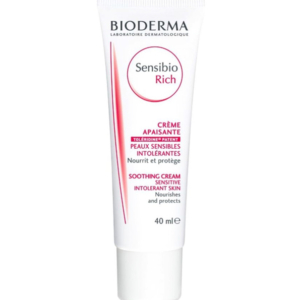 Bioderma – Sensibio Rich Crème Apaisante – 40 ml Promo Parapharmacie Casablanca Maroc - Medical Media Store