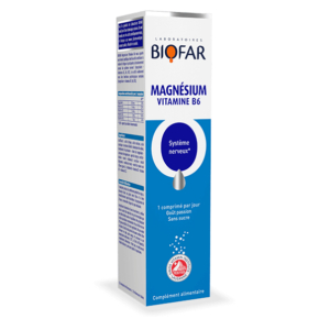 Biofar Magnésium b6+b2 20 capsules Promo Parapharmacie Casablanca Maroc - Medical Media Store