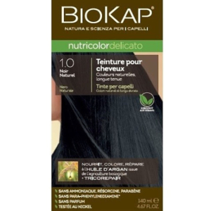 Biokap – Nutricolor Delicato 1.0 Noir naturel 1 Promo Parapharmacie Casablanca Maroc - Medical Media Store