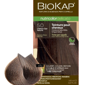 Biokap – Nutricolor Delicato 5.0 Châtain clair naturel 2 Promo Parapharmacie Casablanca Maroc - Medical Media Store