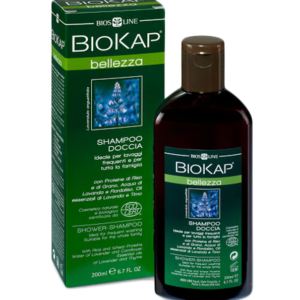 Biokap – Shampoing douche Bio Belleza – Lavande et Thym – 200 ml 2 Promo Parapharmacie Casablanca Maroc - Medical Media Store