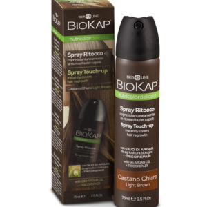 Biokap – Spray retouche Châtain clair – 75 ml 2 Promo Parapharmacie Casablanca Maroc - Medical Media Store