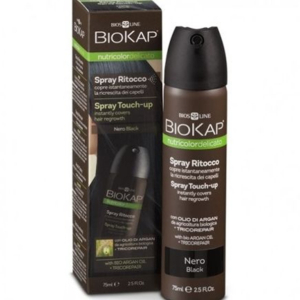 Biokap – Spray retouche Noir – 75 ml 2 Promo Parapharmacie Casablanca Maroc - Medical Media Store