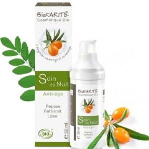 BIOKARITÉ Soin de nuit anti-âge 30 ml Promo Parapharmacie Casablanca Maroc - Medical Media Store