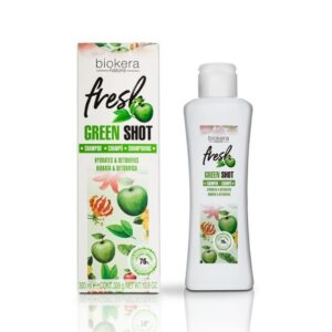 Biokera Shampoing Fresh Green Shot 300ml Promo Parapharmacie Casablanca Maroc - Medical Media Store