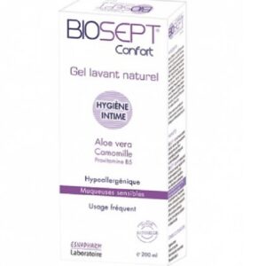 BIOSEPT 7.5 GEL NETTOYANT TRAITANT EXTRA-DOUX À L’ALOE VERA 200 ML Promo Parapharmacie Casablanca Maroc - Medical Media Store