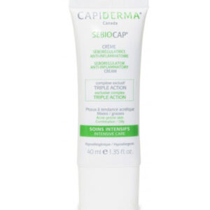 Capiderma – Sebiocap Crème anti-inflammation pour peaux à tendance acnéique – 40 ml 1 Promo Parapharmacie Casablanca Maroc - Medical Media Store