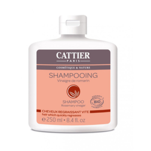 Cattier Shampooing vinaigre de romarin Cheveux Regraissant vite 250ml Promo Parapharmacie Casablanca Maroc - Medical Media Store