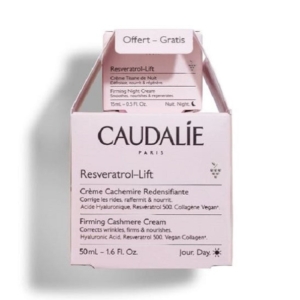 CAUDALIE PACK RESVERATROL LIFT CRÈME CACHEMIRE REDENSIFIANTE 2 Promo Parapharmacie Casablanca Maroc - Medical Media Store