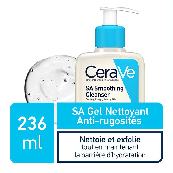 CeraVe Gel Moussant Nettoyant Peau Normale à Grasse 473ml Casablanca Parapharmacie Maroc