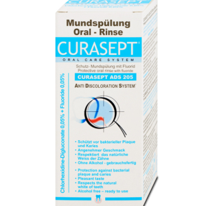 Curaprox – Curasept ADS 205 – Bain de bouche 0,05% CHX + 0,05% F – 200 ml 2 Promo Parapharmacie Casablanca Maroc - Medical Media Store