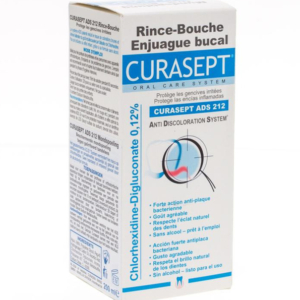 Curaprox – Curasept ADS 212 – Bain de bouche 0,12% CHX – 200 ml 2 Promo Parapharmacie Casablanca Maroc - Medical Media Store