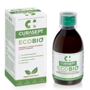 Curasept Bain de Bouche Naturel aux huiles essentielles EcoBio 300mL Promo Parapharmacie Casablanca Maroc - Medical Media Store
