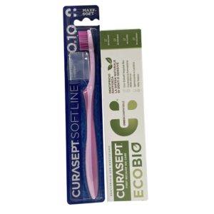 Curasept dent eco-bio 75ml+Bad maxi soft 010 trousse Promo Parapharmacie Casablanca Maroc - Medical Media Store